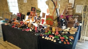 Evancliffe Leathercraft Stall (at a previous event.).