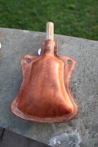 Leather Water Bottle by Evancliffe leathercraft